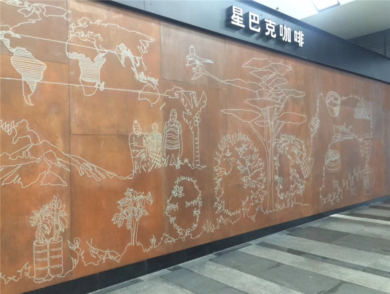 立山耐候钢幕墙